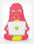 Funny Monster. Coder.